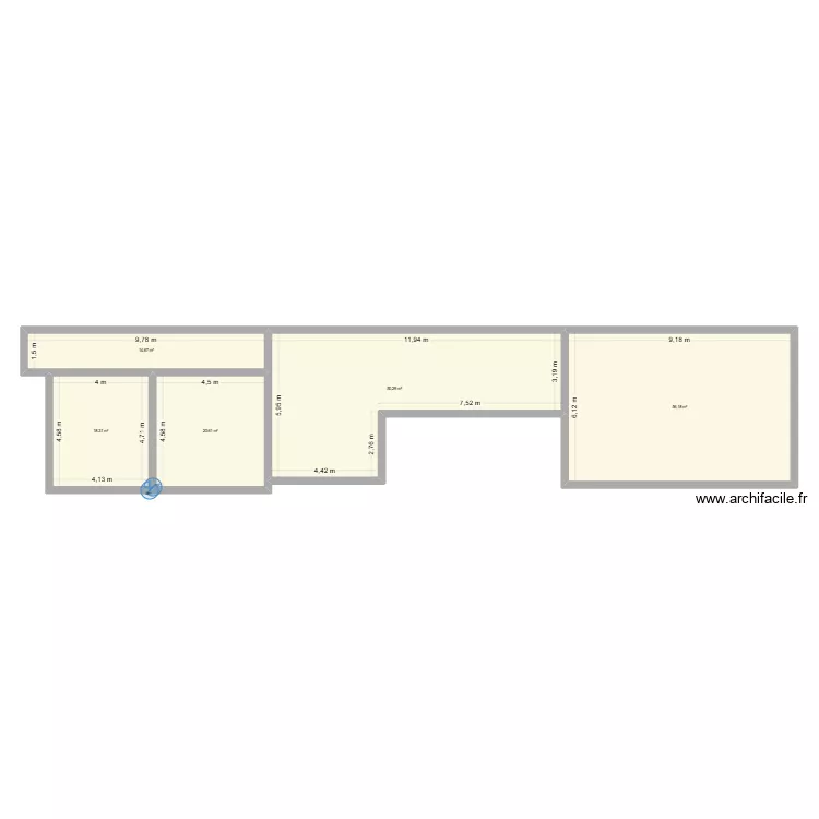 Sample. Floor plan with 5  and 159 m²