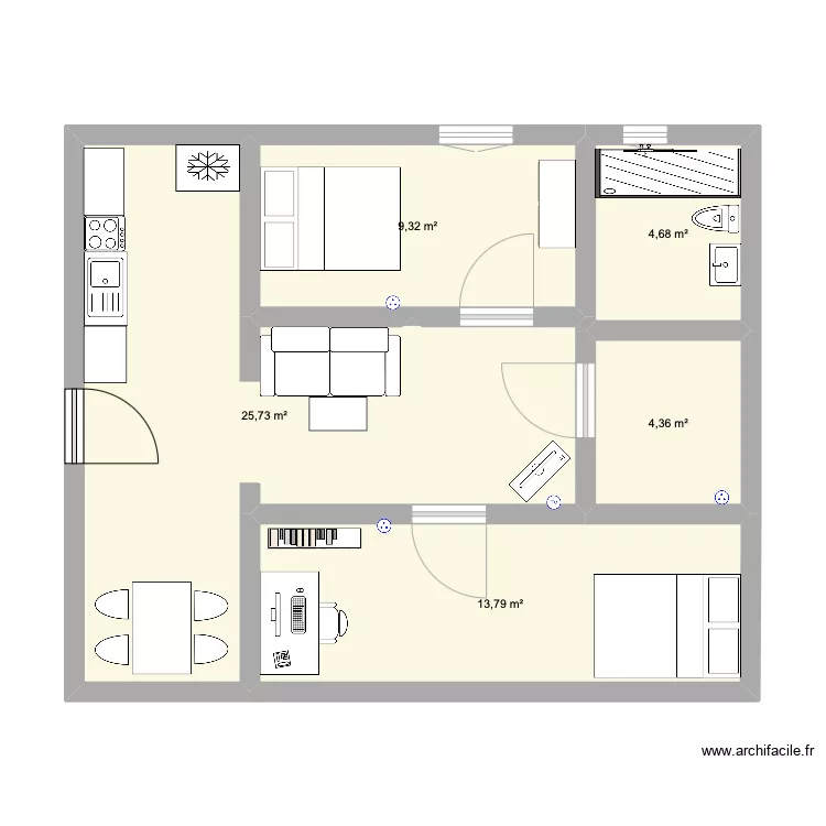 &sigma;&pi;ί&tau;&iota; &mu;&omicron;&upsilon;. Floor plan with 