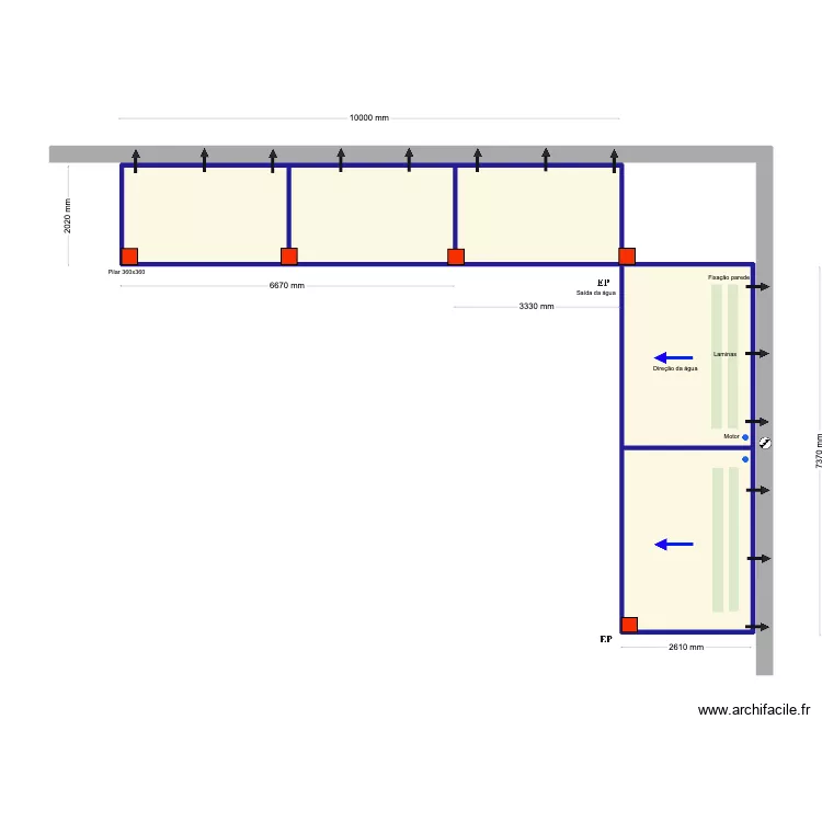 Serrano 3. Floor plan with 5 Rooms and 37 m² Serrano 3. Floor plan with 5 Rooms and 37 m²