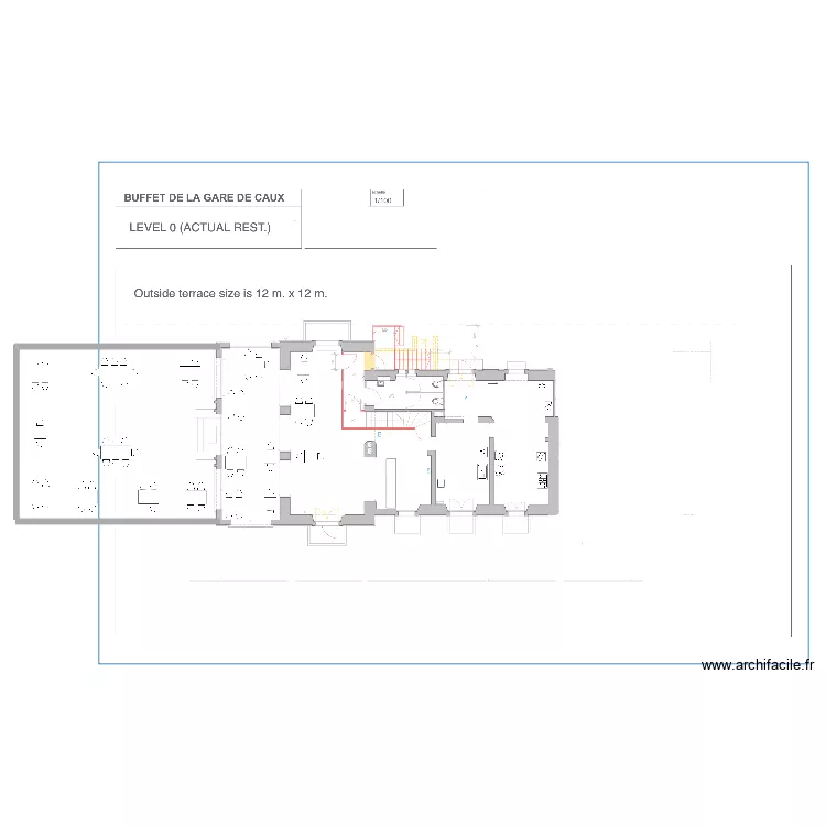 fnb. Floor plan with 
