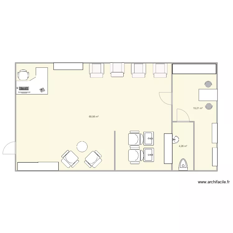 lana. Floor plan with 