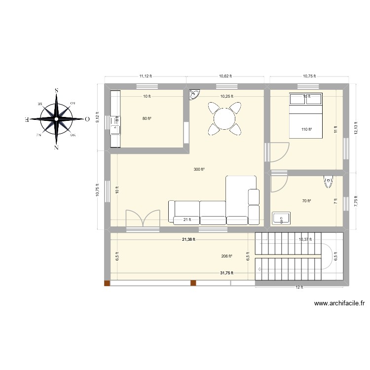 nrgf. Floor plan with 0 room and 0 m2