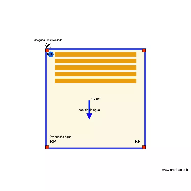 Maria Silva. Floor plan with 