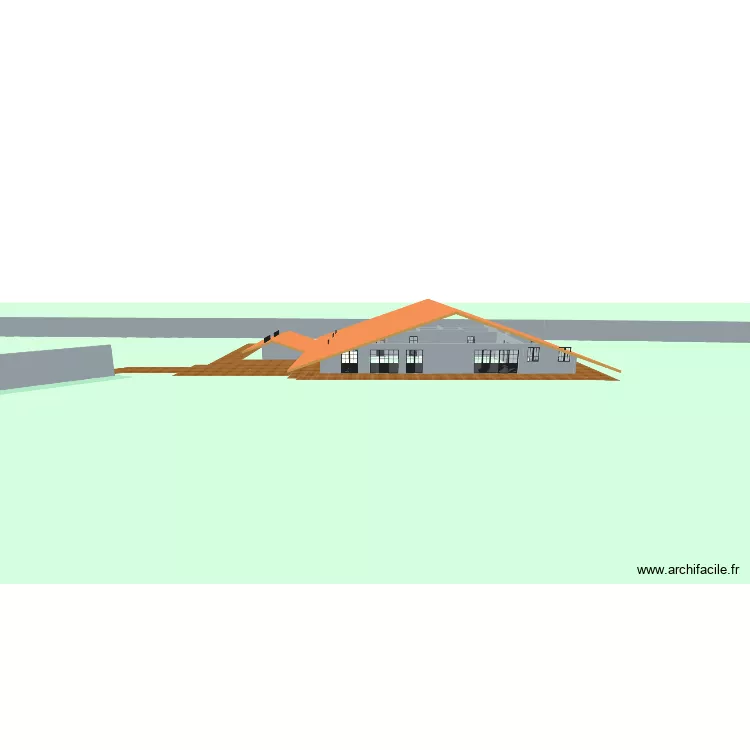 Casa Formil. Floor plan with 13 and 182 m² Casa Formil. Floor plan with 13 and 182 m²