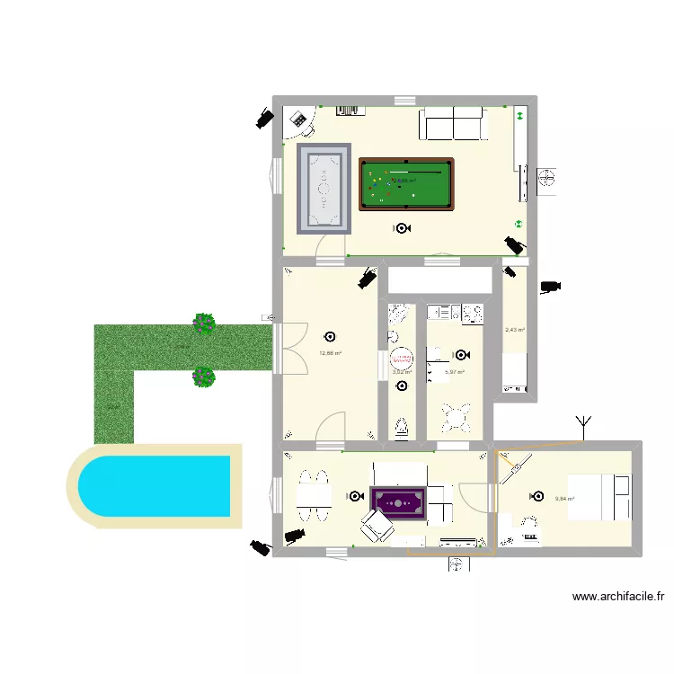 ΙοΤ Ηομε. Floor plan with ΙοΤ Ηομε. Floor plan with