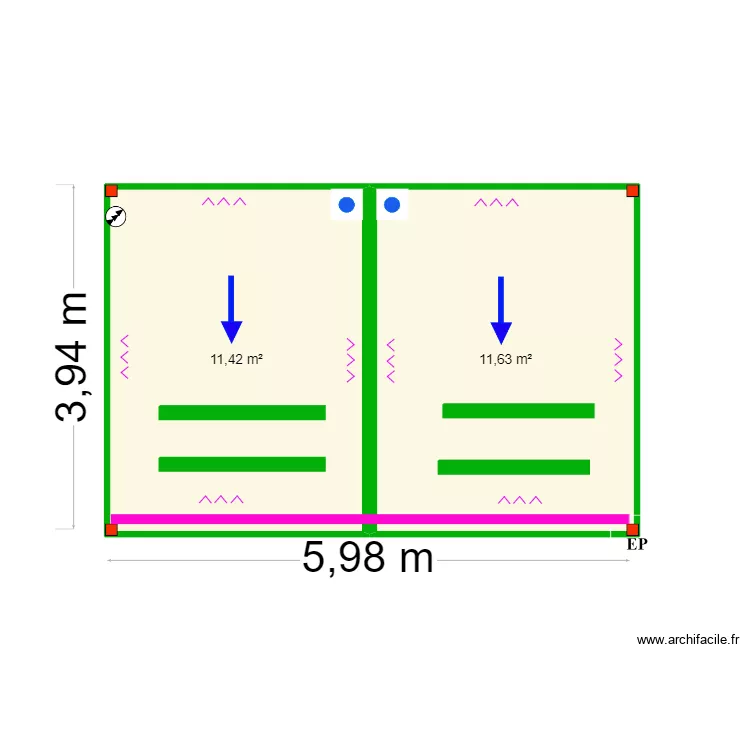 Gavin Horwel- Lagoa. Floor plan with 