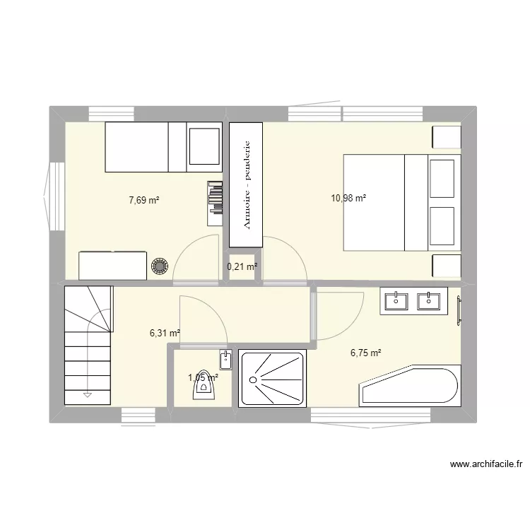 Apel boven. Floor plan with Apel boven. Floor plan with