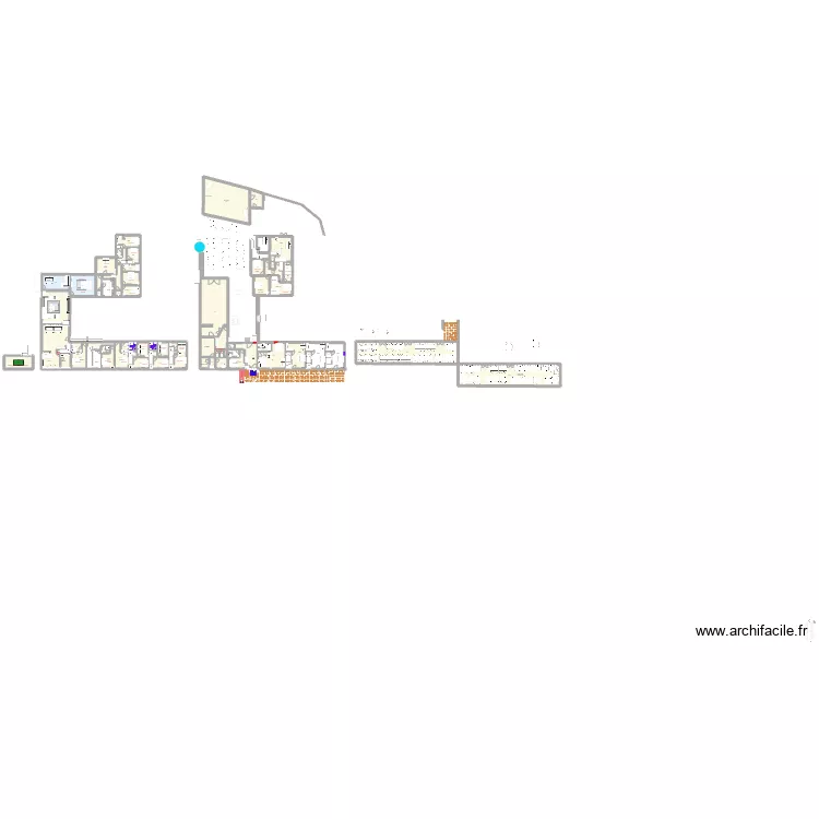 Plan 2025 propre. Floor plan with 