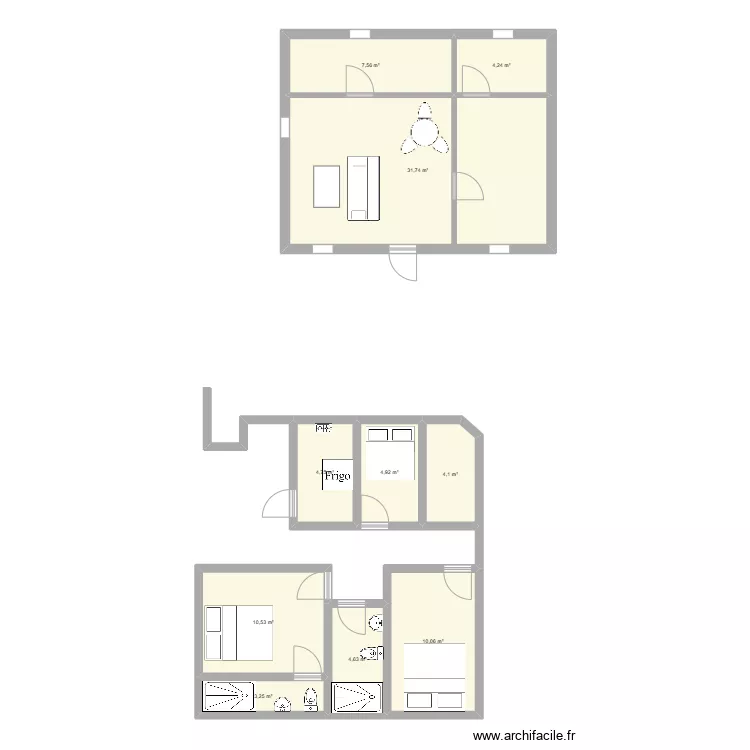 Devis. Floor plan with 