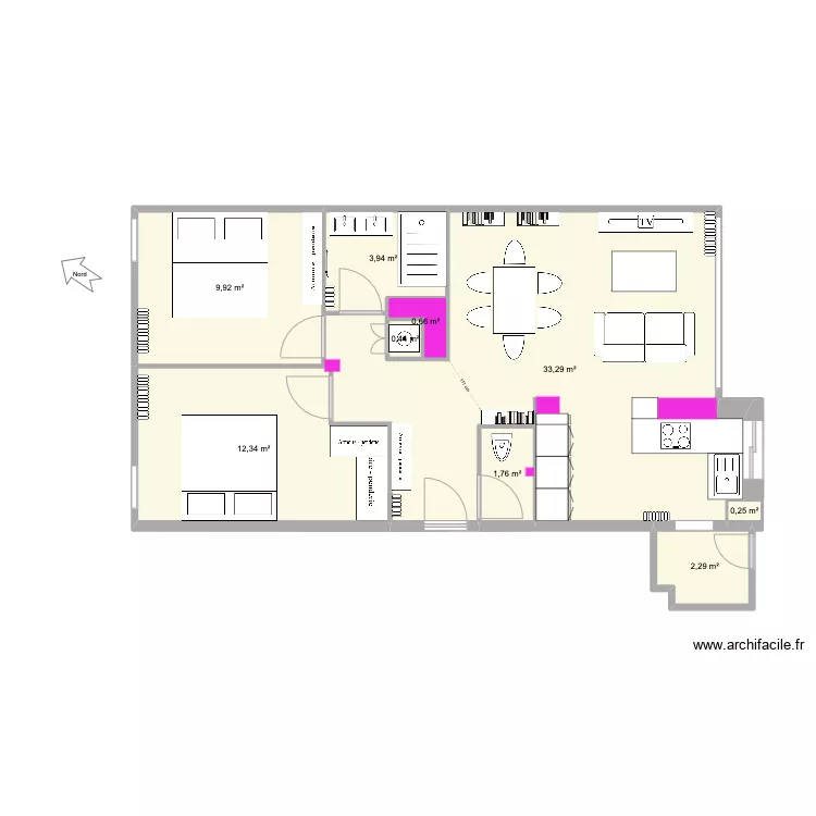 41 v2. Floor plan with 