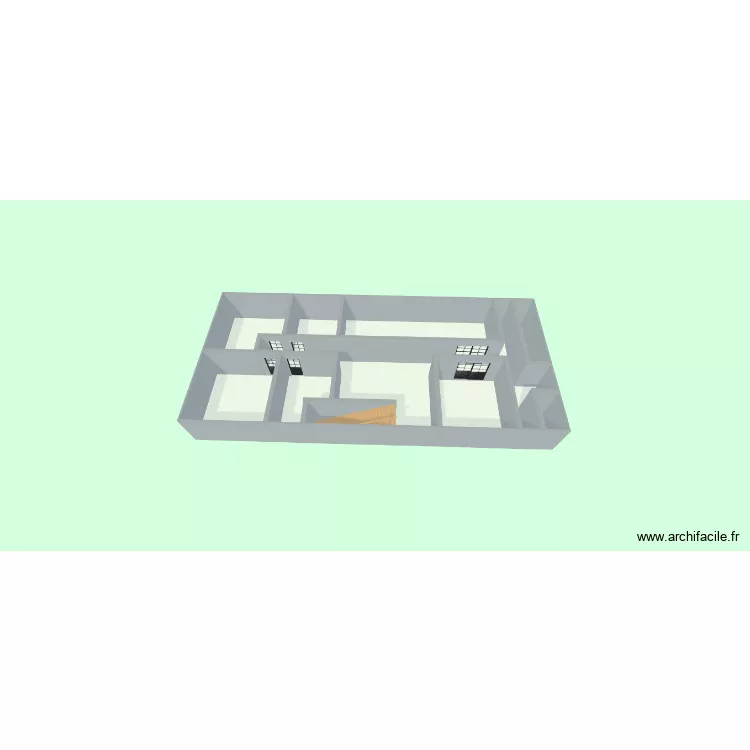 ESCRITORIO. Floor plan with 7 and 183 m² ESCRITORIO. Floor plan with 7 and 183 m²