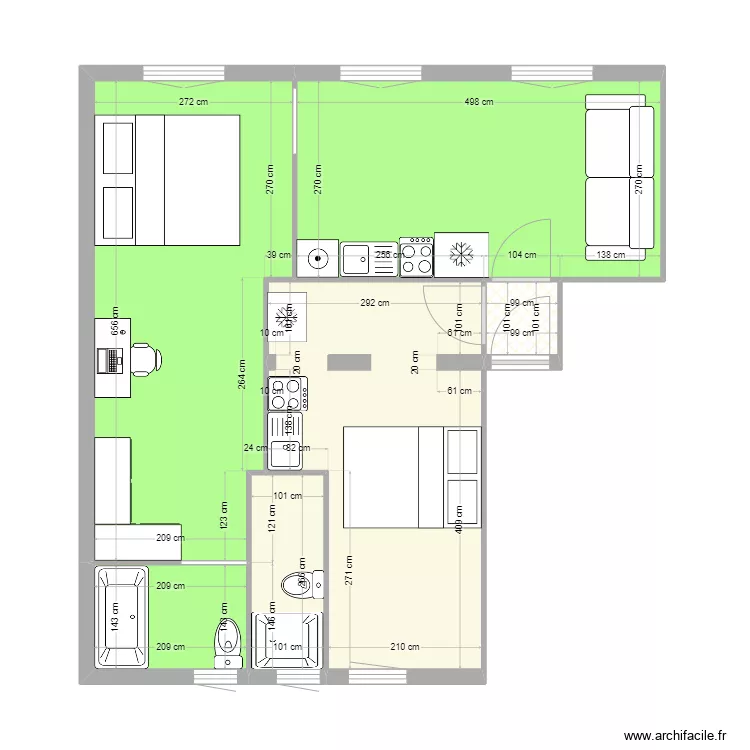FRG2. Floor plan with 