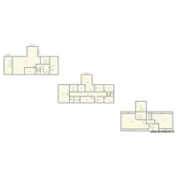 Three floor layout for plumbers