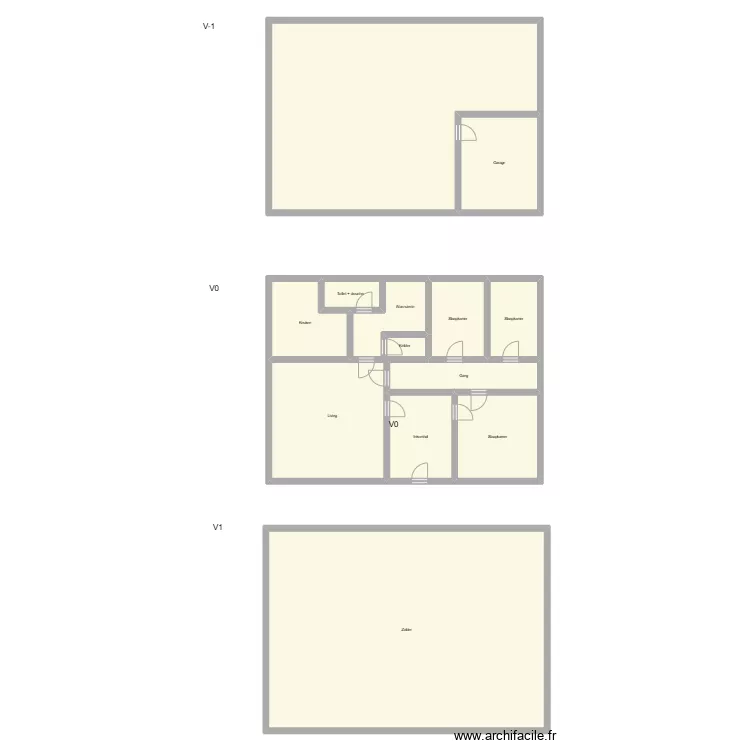 8650_Houthulst_Eugene De Grotestraat 27. Floor plan with 
