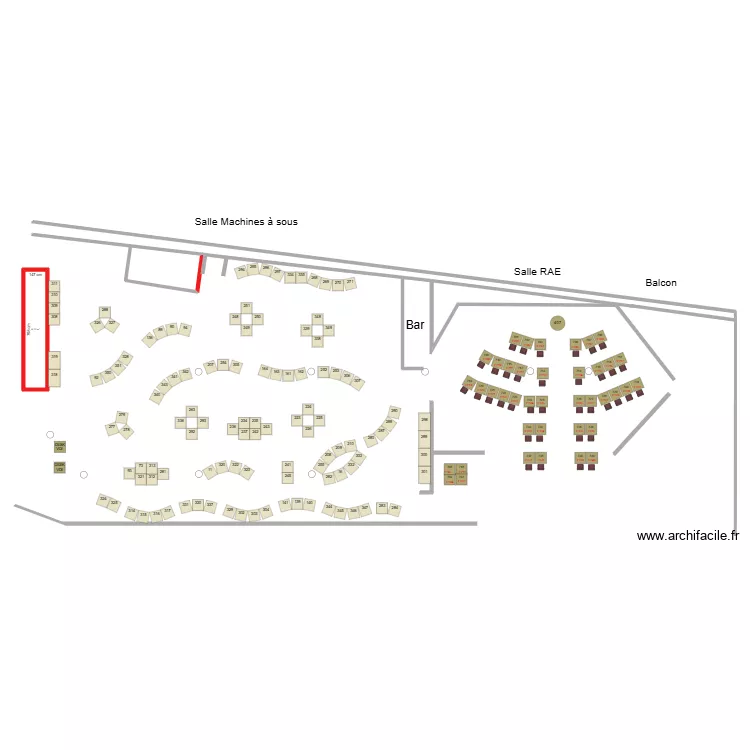 Plan essai 2. Floor plan with 1 Room and 12 m²
