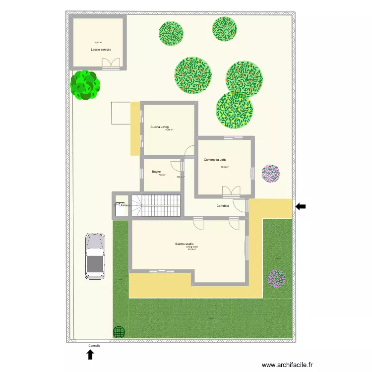 stato fatto completo. Floor plan with 