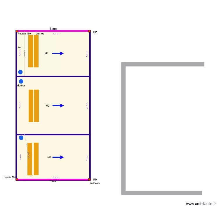 Lempereur V2. Floor plan with Lempereur V2. Floor plan with
