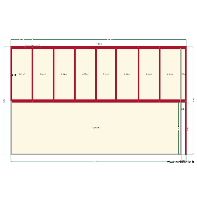 charpente q10. Floor plan with 0 room and 0 m2