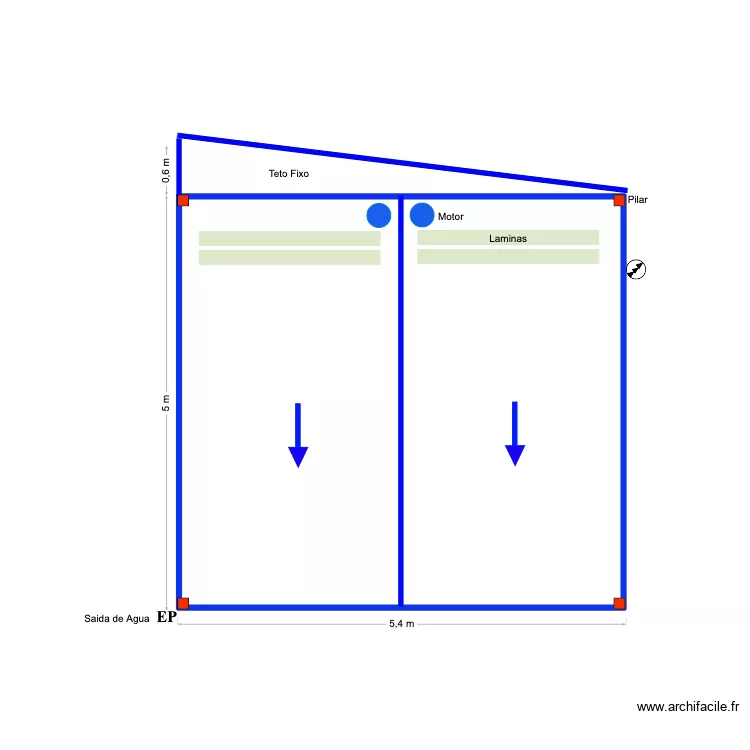 Rodrigo Cascais. Floor plan with 