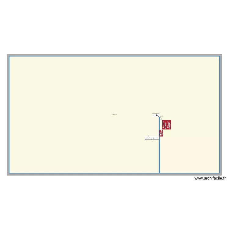 darft. Floor plan with 