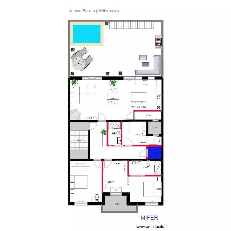 Jaume Farran  (Mollerussa) opcion tercera opcion. Floor plan with 