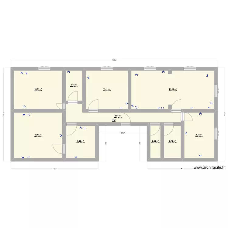 yoyo. Floor plan with 
