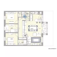 plan garage + étage 6