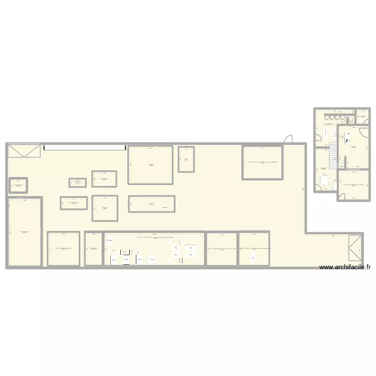 lamedical NOVO. Floor plan with 21  and 1383 m²