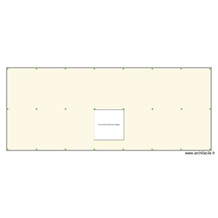 FIRIN SAGDA. Floor plan with 1  and 370 m²