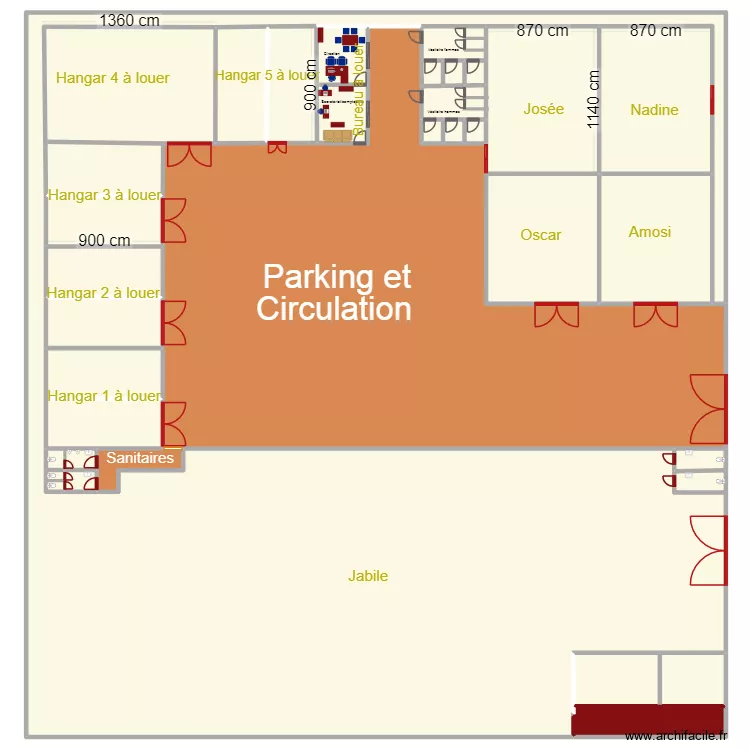 g3 v2. Floor plan with 34 Rooms and 3021 m² g3 v2. Floor plan with 34 Rooms and 3021 m²