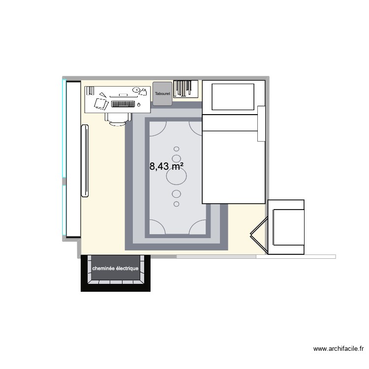 math ( my bedroom ). Floor plan with 0 room and 0 m2