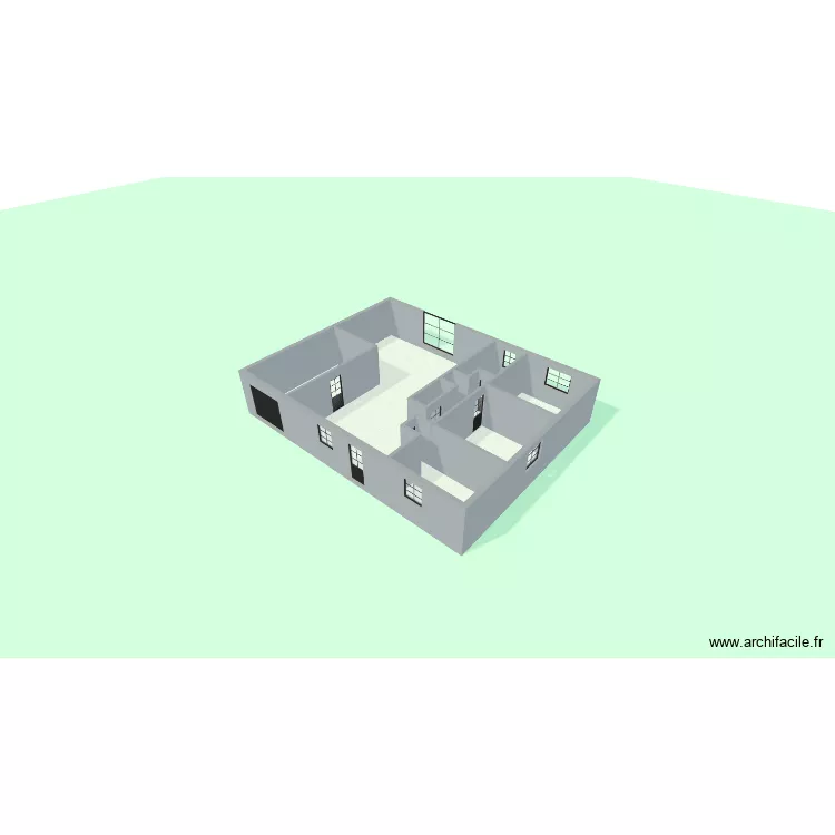JASPER  PERRIN Acte 1.3. Floor plan with 