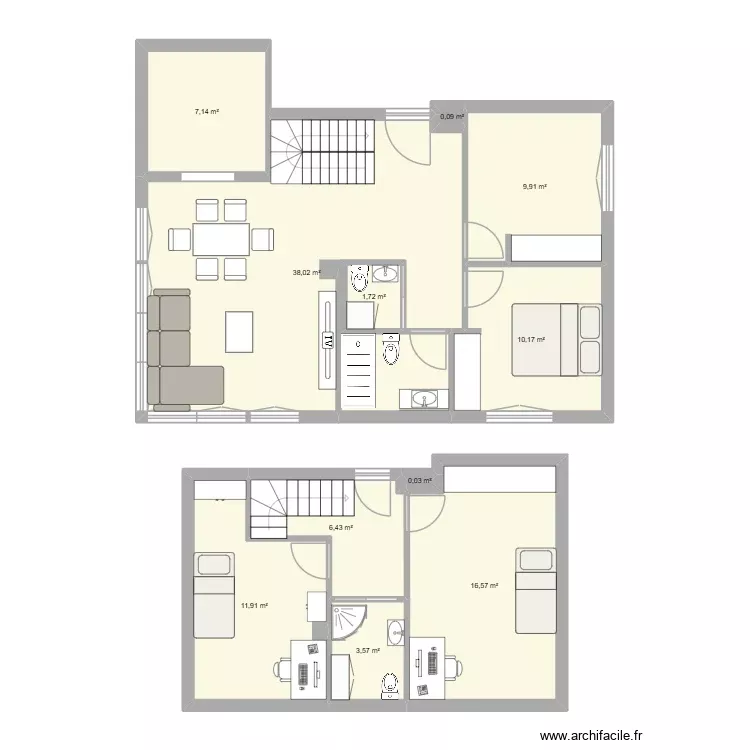 Julen 7B aukera 2. Floor plan with 11 Rooms and 106 m² Julen 7B aukera 2. Floor plan with 11 Rooms and 106 m²