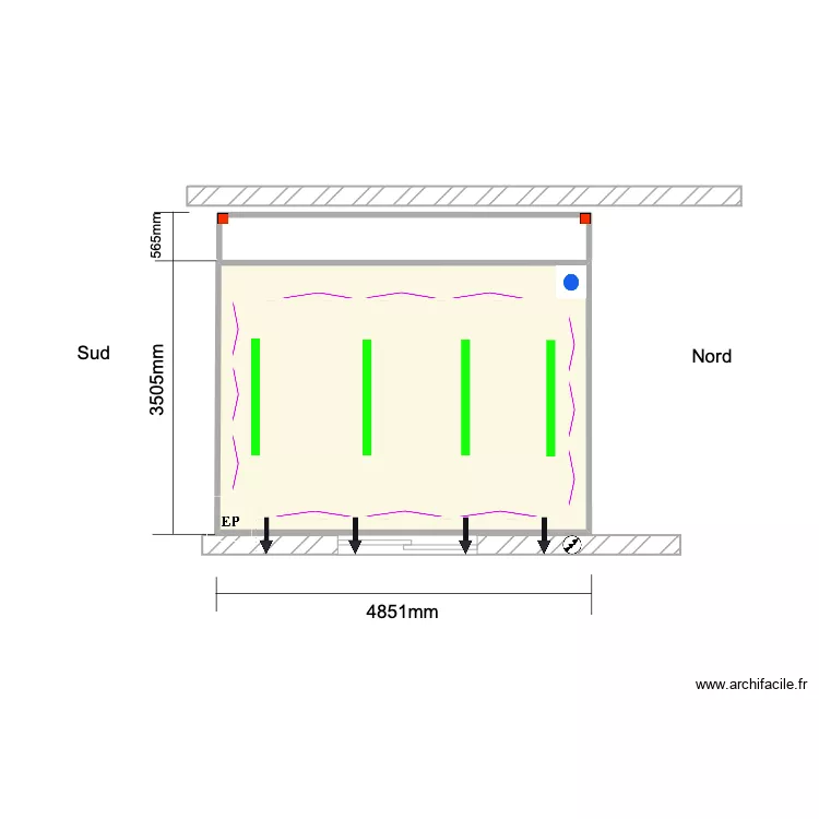 Claudia CAMPOS V2. Floor plan with Claudia CAMPOS V2. Floor plan with
