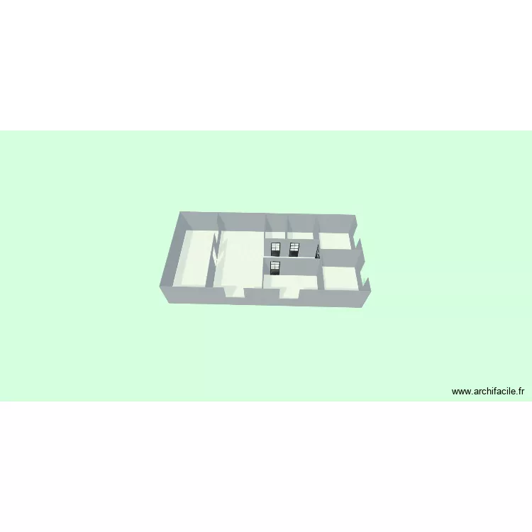 Szeltersz. Floor plan with 7  and 125 m²
