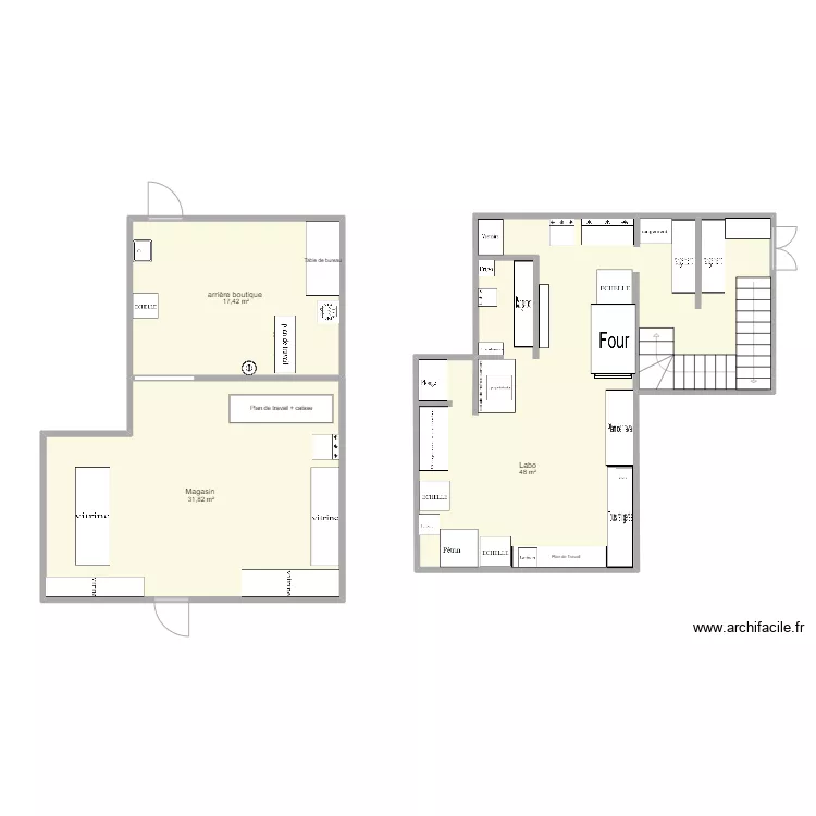 vincent bony. Floor plan with 