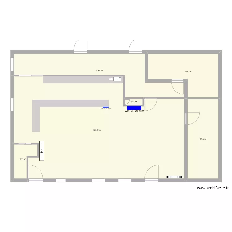 55580_Local_Propuesto. Floor plan with 