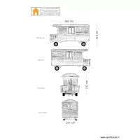 Plan de la roulotte