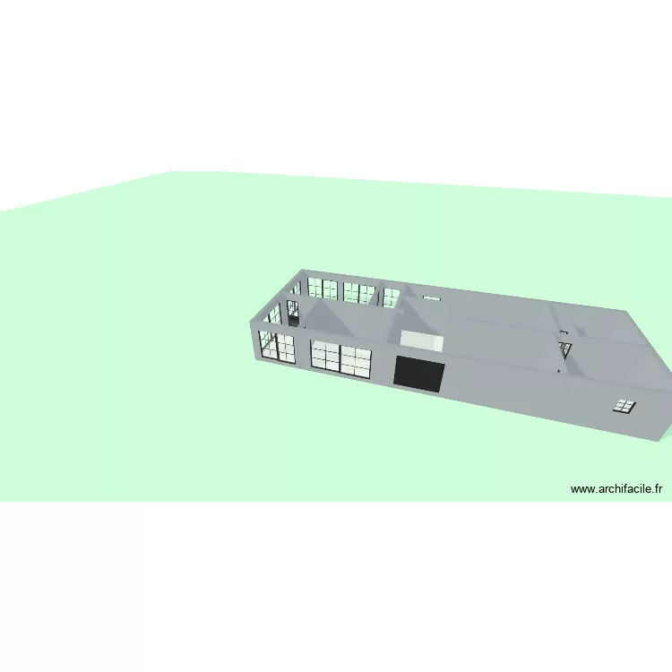 Montgiscard. Floor plan with 
