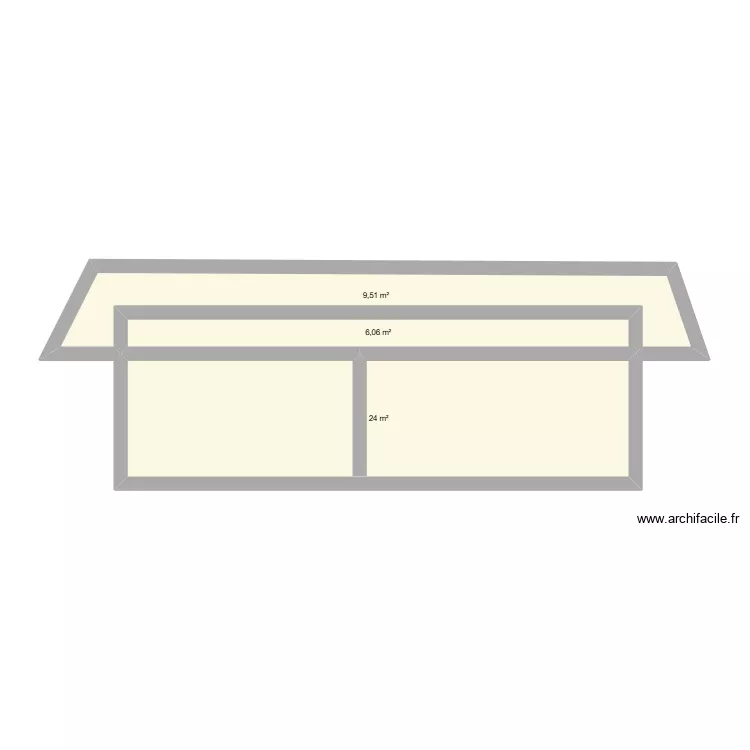 casa de L.A ( de caballos). Floor plan with 3 and 40 m² casa de L.A ( de caballos). Floor plan with 3 and 40 m²