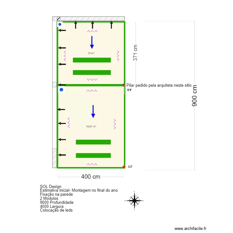 Caroline Castaldo- Carvoeiro. Floor plan with Caroline Castaldo- Carvoeiro. Floor plan with