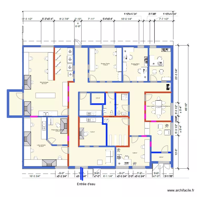 Shared lab126. Floor plan with 