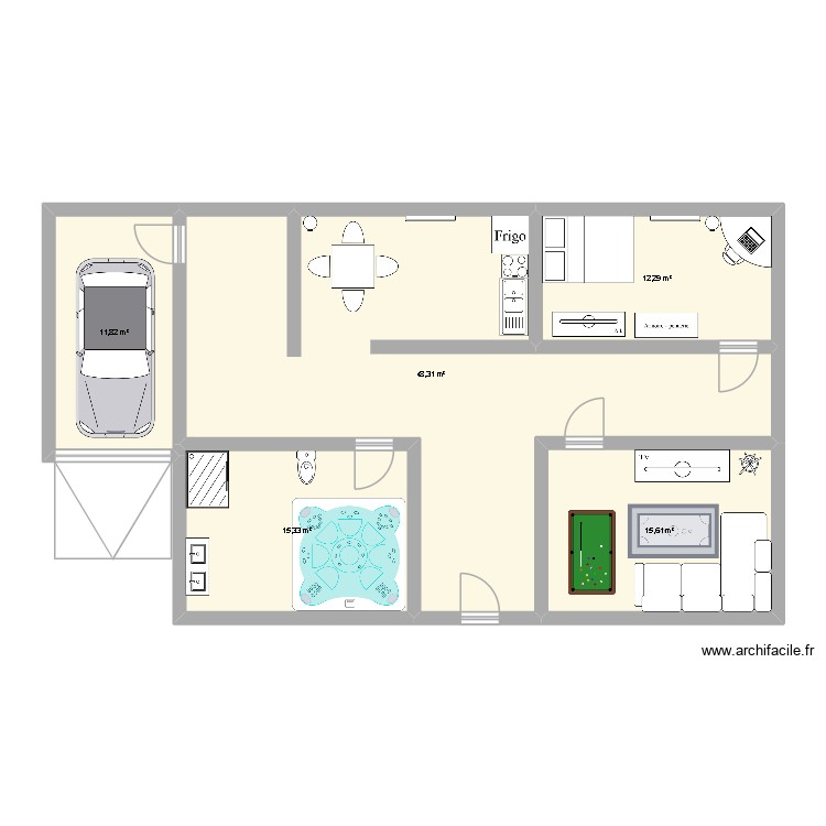 maison de reve. Floor plan with 0 room and 0 m2 maison de reve. Floor plan with 0 room and 0 m2