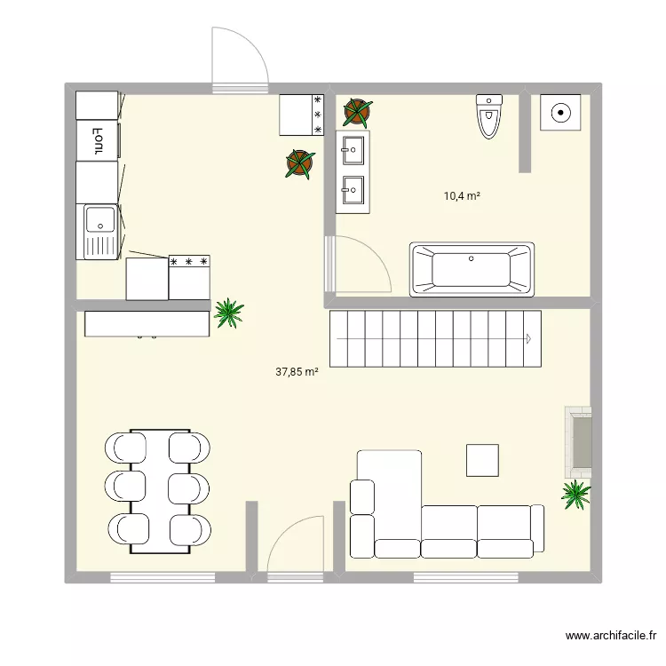 Beneden 3. Floor plan with 