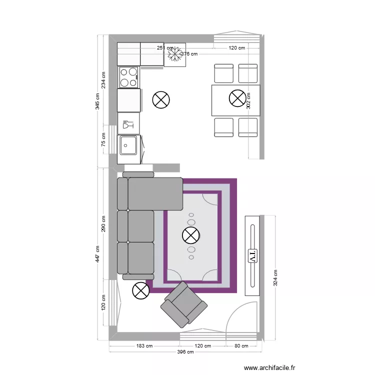 1. zadatak. Floor plan with 1. zadatak. Floor plan with