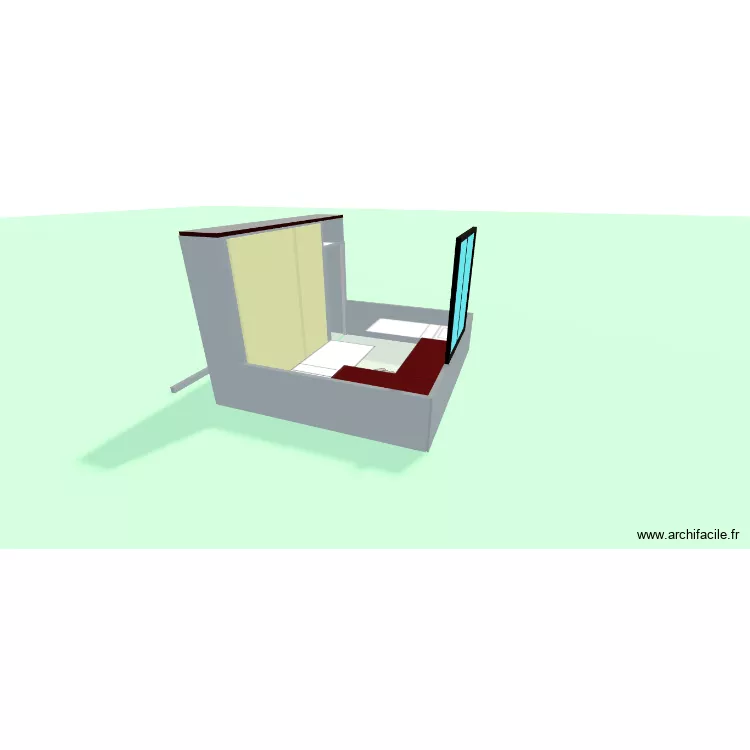 plano quarto. Floor plan with 3 and 11 m² plano quarto. Floor plan with 3 and 11 m²
