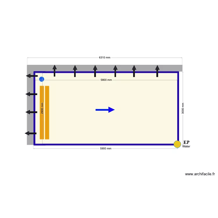 Child. Floor plan with 