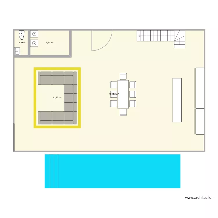 LOS ESPAVELES. Floor plan with 4 Rooms and 136 m²