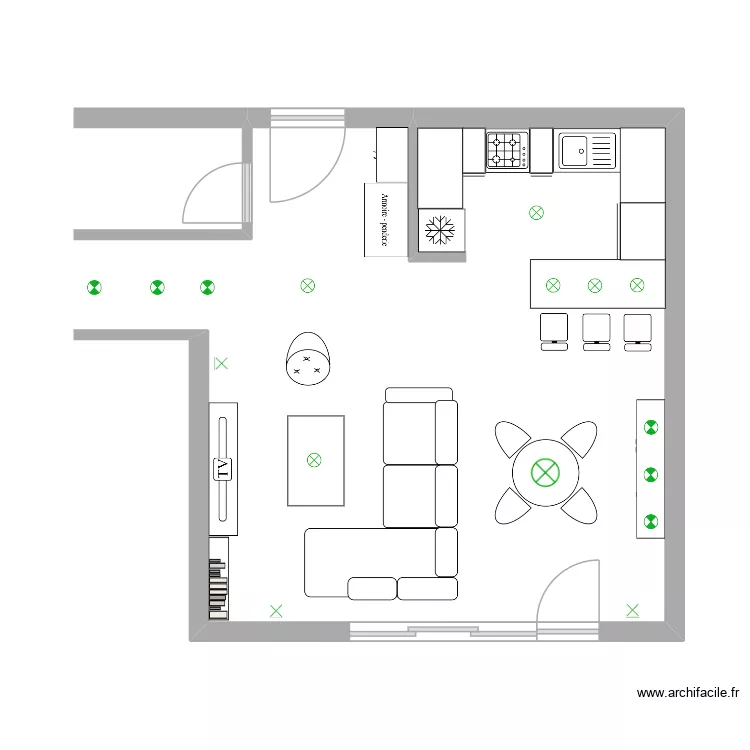 Modul 8 - Zadatak 2. Floor plan with 