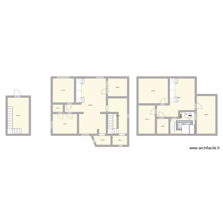 maja. Floor plan with 